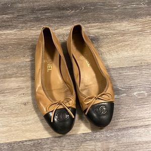 Chanel Ballet Flats Size 37.5